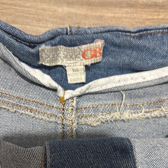 Denim Button-Front Skirt - Picture 4 of 5